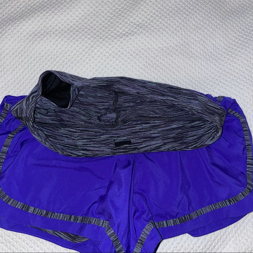 VSX Victoria Secret purple blue athletic shorts - Picture 3 of 7